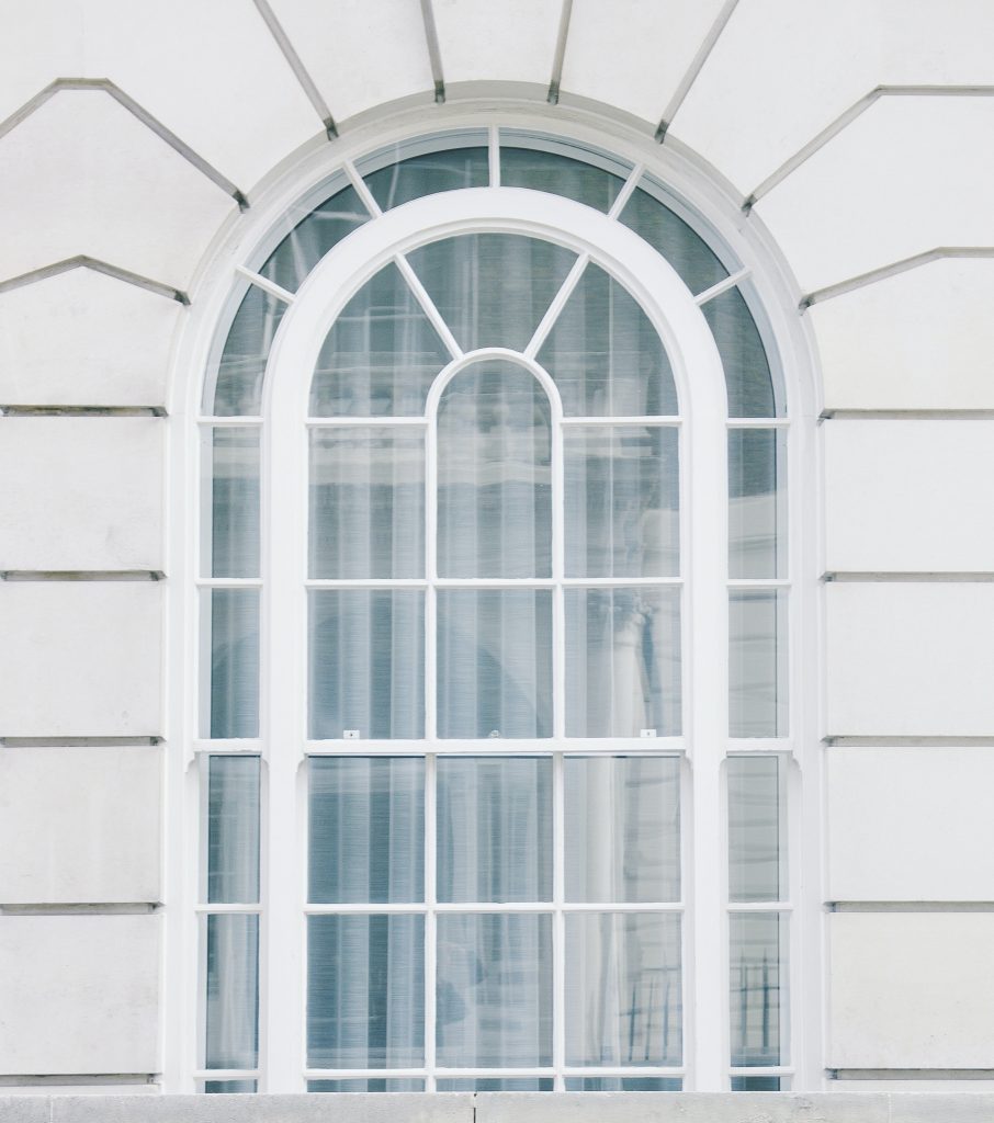 arched window shades